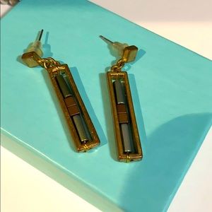 Multi toned stud earrings